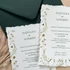 Kép 1/2 - Különleges tépett szélű esküvői meghívó